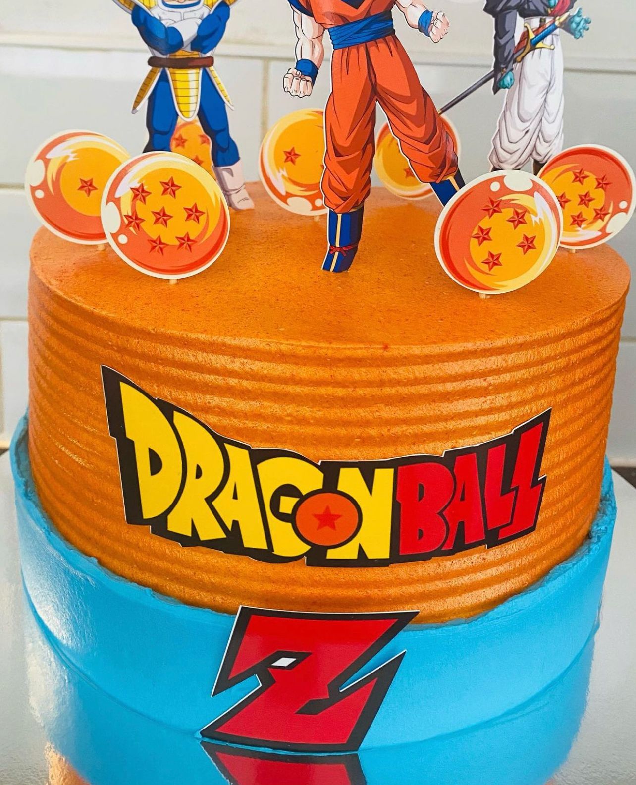 Dragon Ball Cake Topper | Dragon Ball Party | Dragon Ball Cake Ideas | Dragon Ball Birthday | Dragon Ball Party Ideas | Boys Anime Birthday Party Ideas