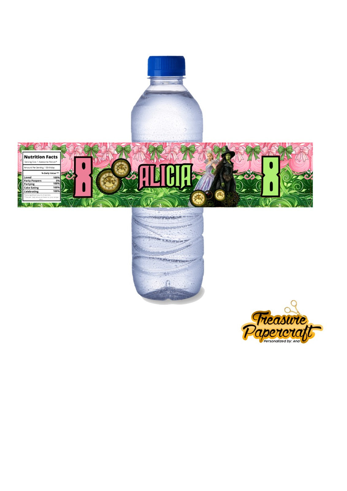 Wicked Fruishoot Label | Wicked Fruitshoot Labels | Personalised Birthday Stickers