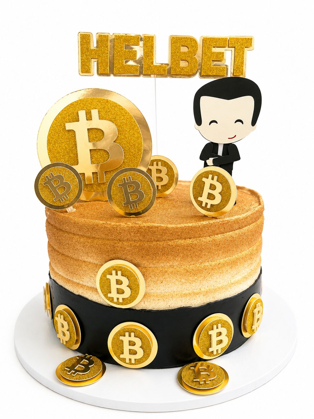 Bitcoin Cake Topper | Bitcoin Birthday | Bitcoin Cake Ideas | Bitcoin Party Ideas