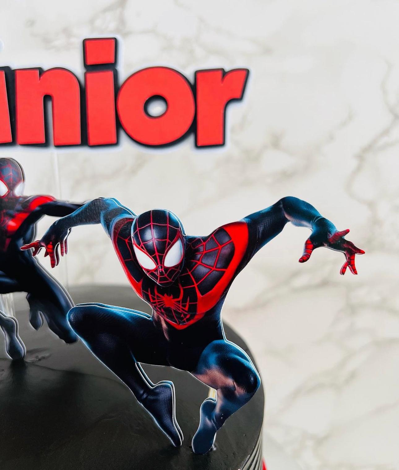 Spiderman Cake Topper | Spiderman Cake Ideas | Spiderman Birthday | Spiderman Party | Spiderman Personalised Cake Topper