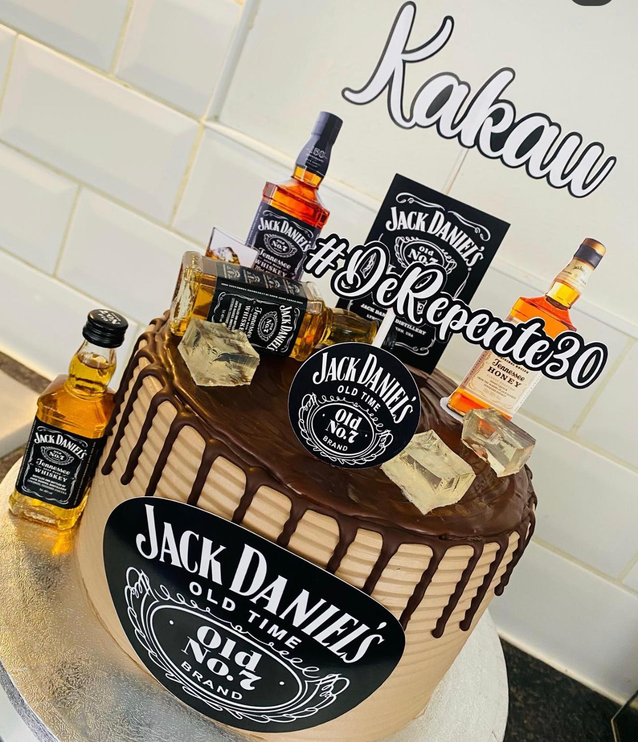 Jack Daniel's Cake Topper | Jack Daniel's Party | Jack Daniel's Birthday | Jack Daniel's Party Ideas | Jack Daniel's Birthday Decor