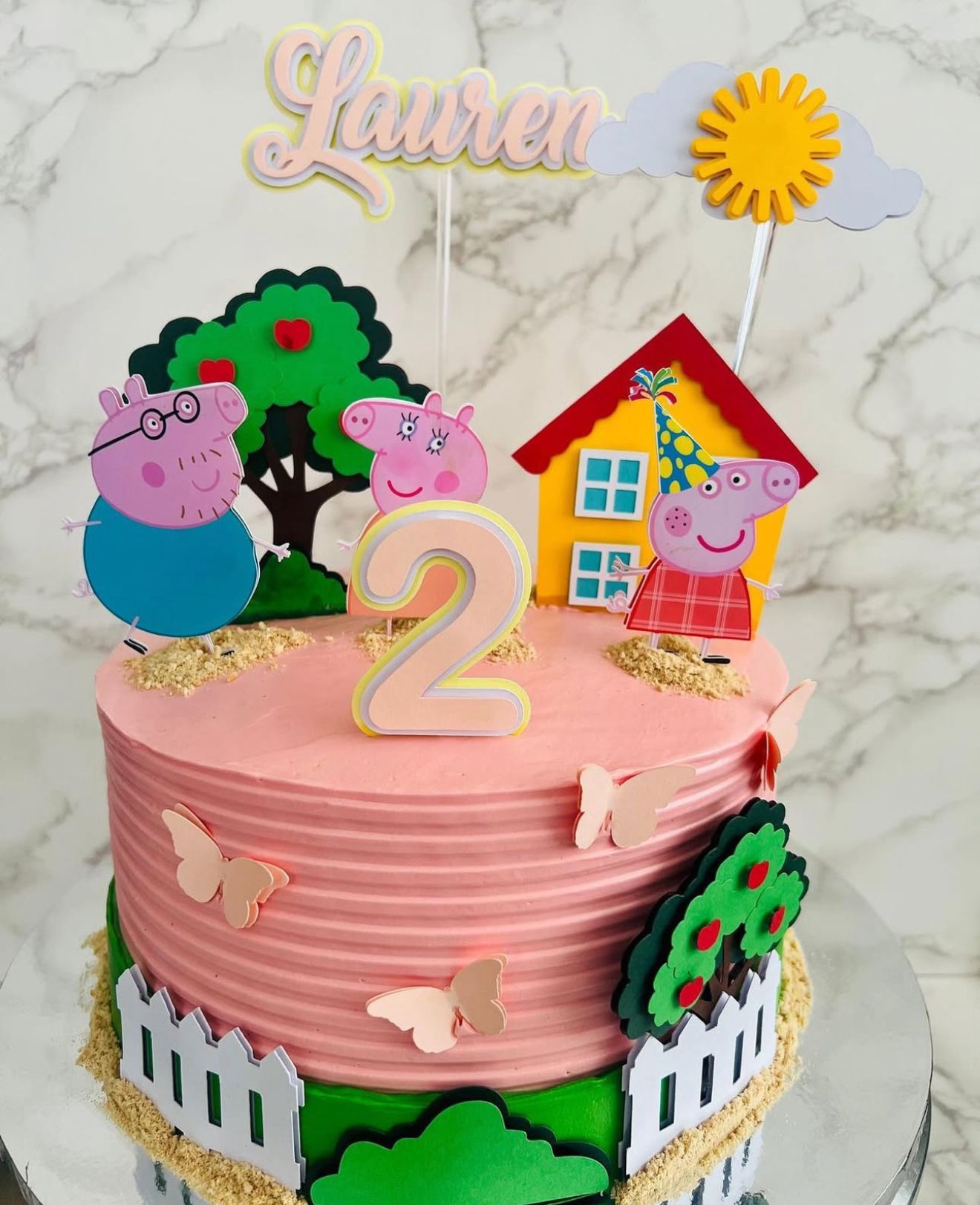 Peppa Pig Cake Topper | Peppa Pig Cake Ideas | Peppa Pig Party | Peppa Pig Birthday | Peppa Pig Party Ideas | Peppa Pig Family Cake Topper
