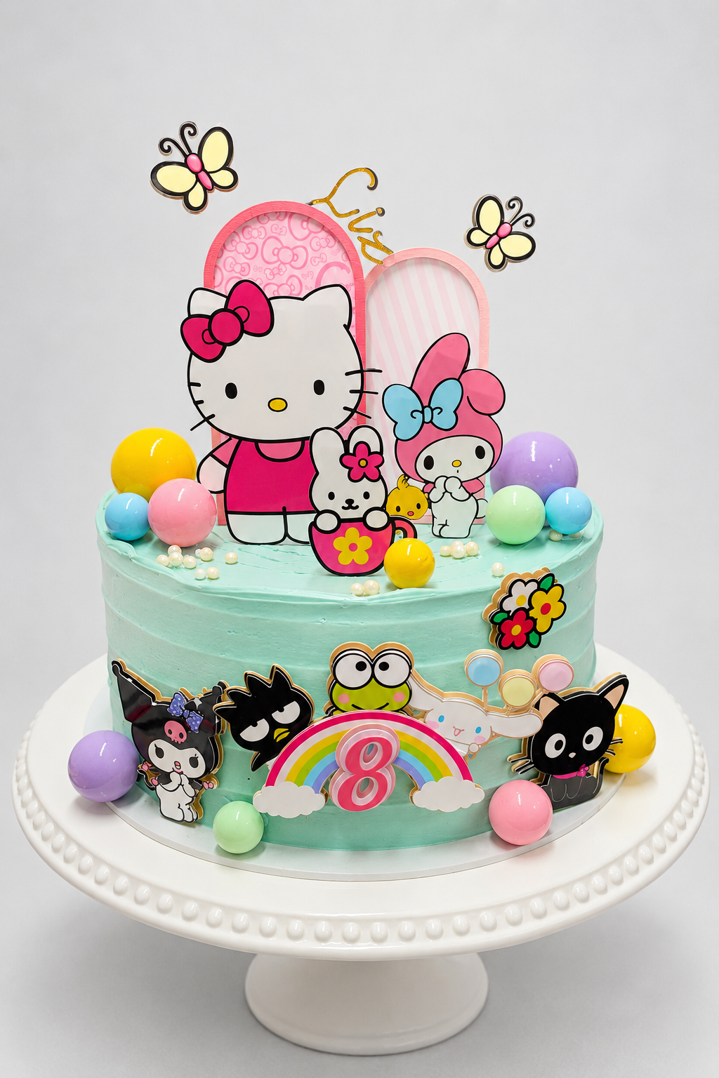 Hello Kitty Cake Topper | Hello Kitty Birthday | Hello Kitty Cake Ideas | Hello Kitty Party Ideas