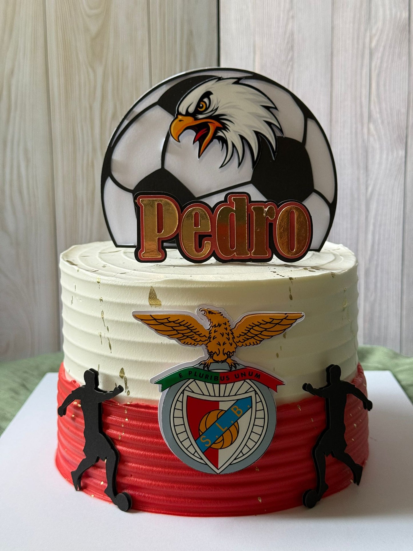 Benfica Football Team Cake Topper | Benfica Football Team Birthday | Benfica Football Team Cake Ideas | Benfica Football Team Party Ideas