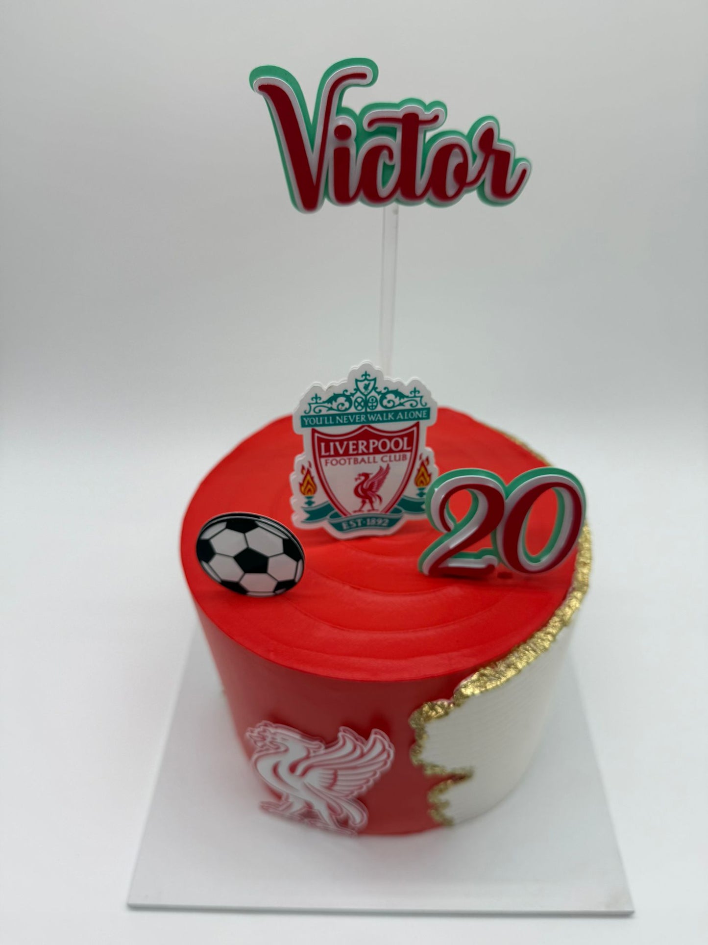 Liverpool Cake Topper | Liverpool Birthday | Liverpool Cake Ideas | Liverpool Party Ideas