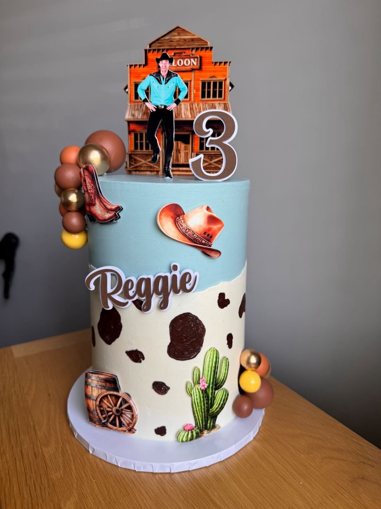 Cowboy Danny Go Cake Topper | Cowboy Danny Go Party | Cowboy Danny Go Party Decor | Cowboy Danny Go Cake Ideas
