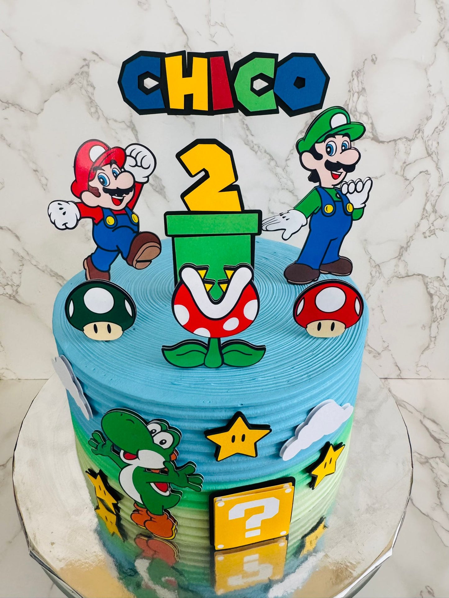 Super Mario Cake Topper | Super Mario Cake Ideas | Super Mario Party | Super Mario Birthday | Super Mario Birthday Decorations