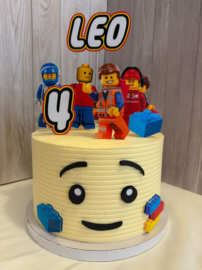 Lego Cake Topper | Lego Birthday | Lego Party | Lego Cake Ideas | Lego Cake Topper Ideas | Lego Party Decor