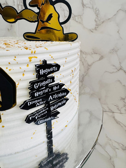 Harry Potter Cake Topper | Harry Potter Birthday Decor | Harry Potter Cake ideas | Harry Potter Birthday Ideas | Harry Potter Cake Decor | Happy Potter Party