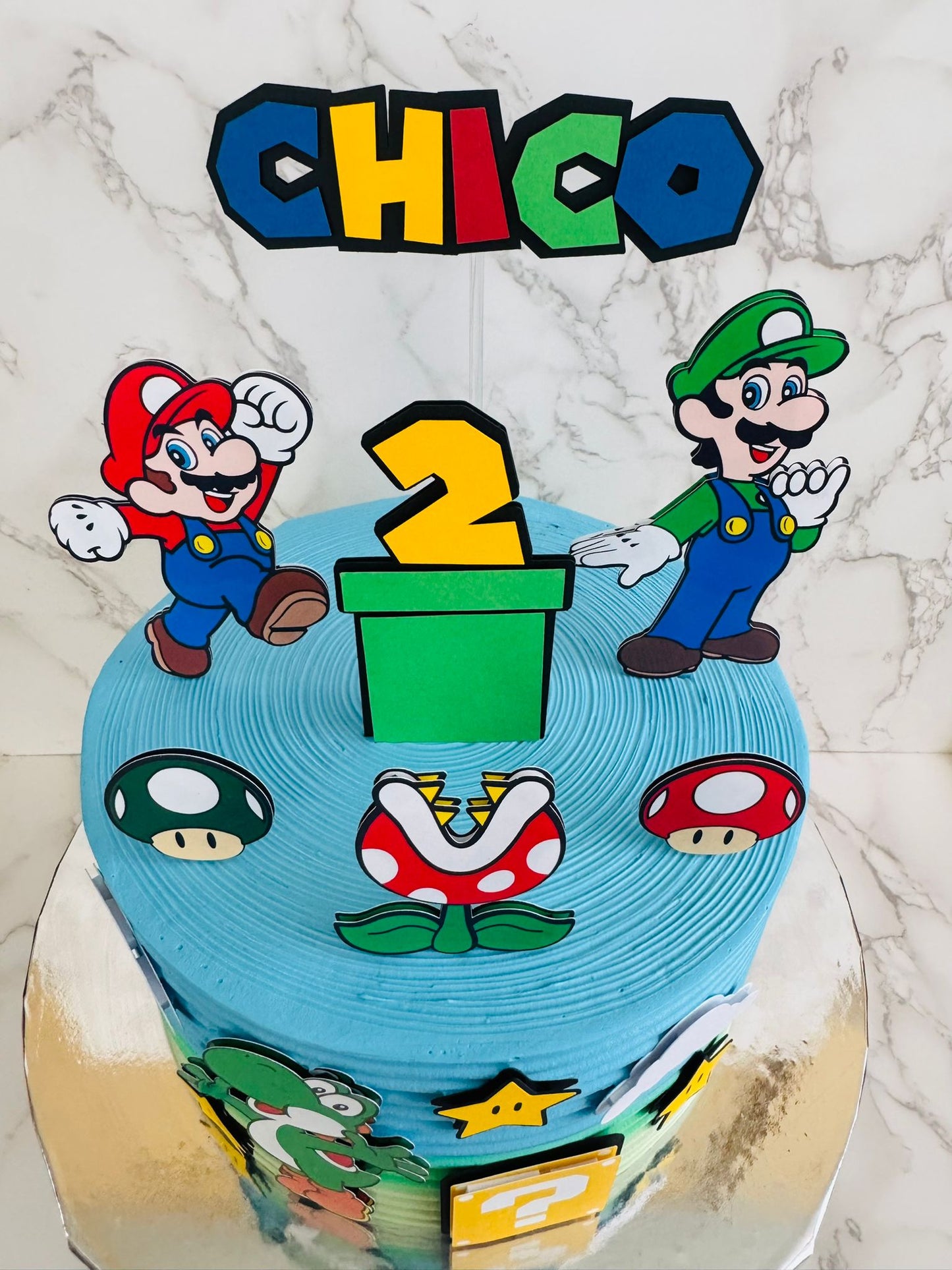 Super Mario Cake Topper | Super Mario Cake Ideas | Super Mario Party | Super Mario Birthday | Super Mario Birthday Decorations