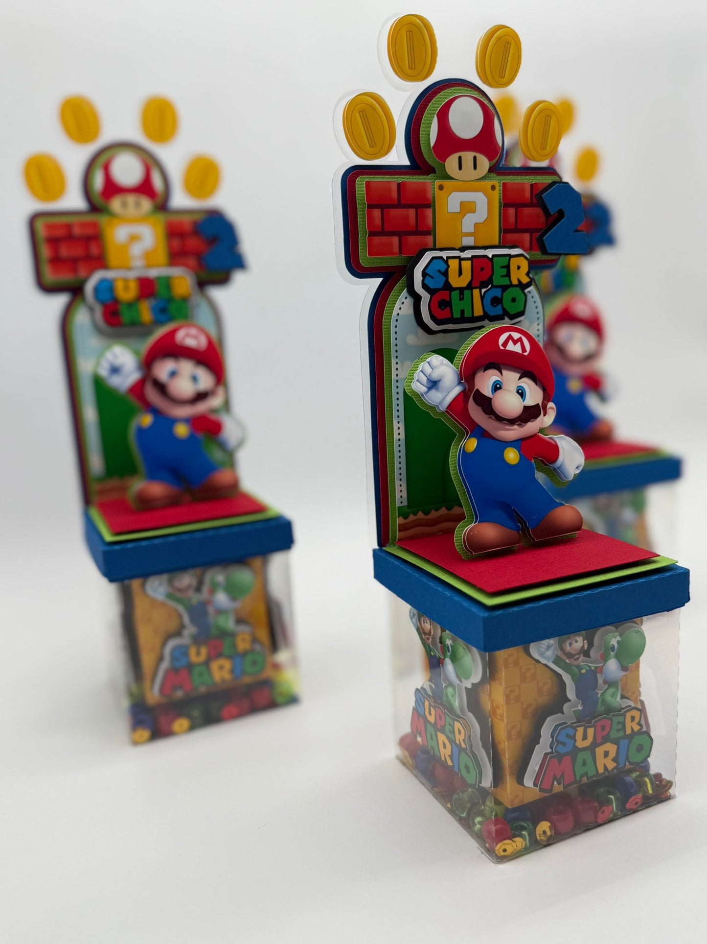 Super Mario Luxury Party Boxes | Super Mario Party Box | Super Mario Bros Party | Super Mario Birthday | Super Mario Party Decor | Super Mario Party Boxes Ideas