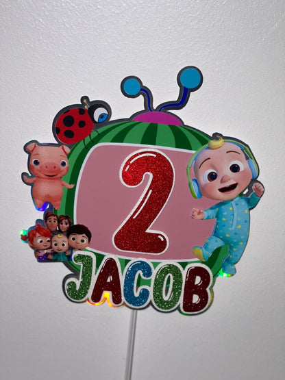 Cocomelon Cake Topper | Cocomelon Birthday | Cocomelon Cake Ideas | Cocomelon Party | Cute Cocomelon Cake Ideas | Cocomelon Cake Topper Ideas