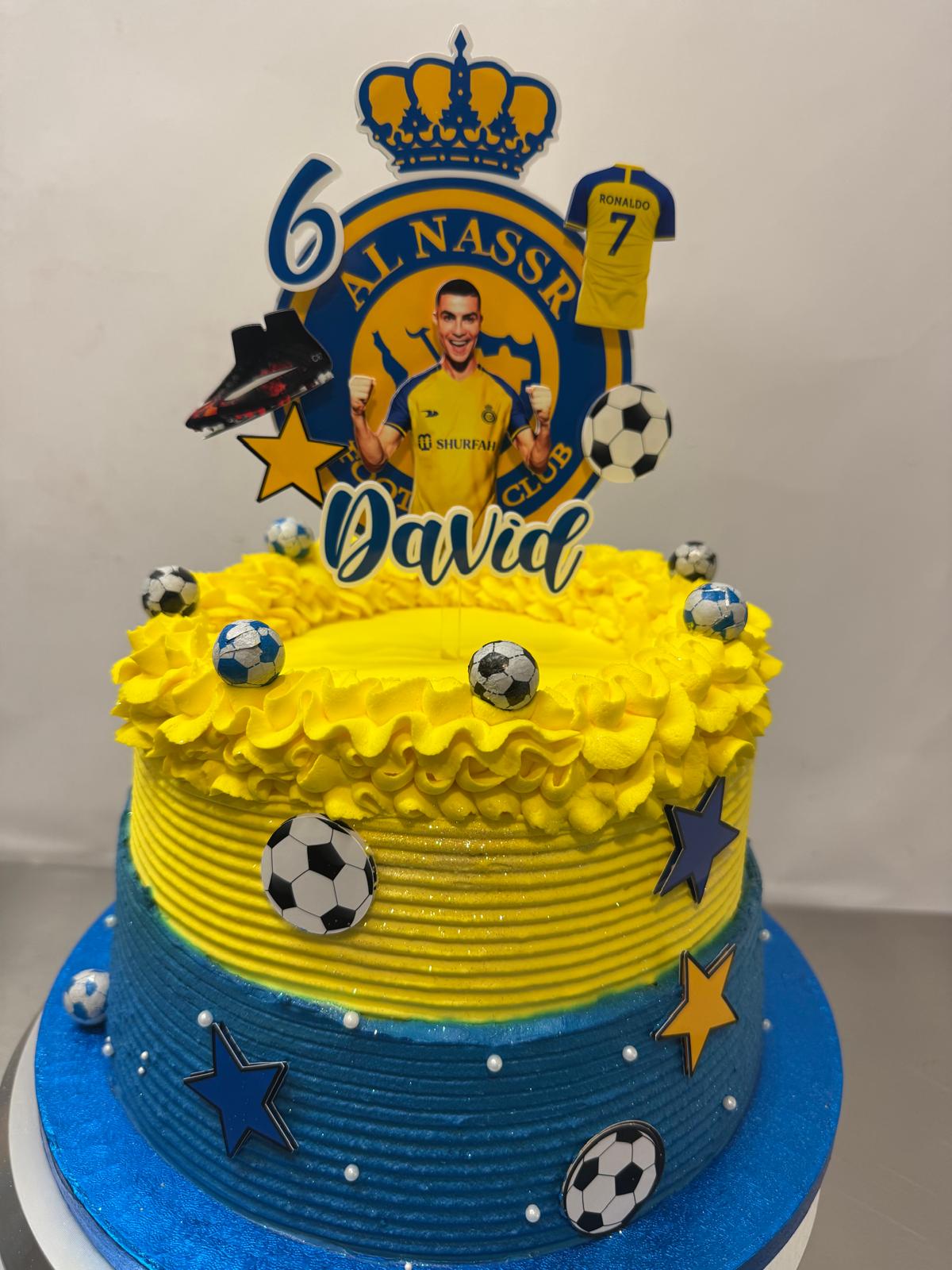 Al Nassr Cristiano Ronaldo Cake Topper | Cristiano Ronaldo Cake Ideas | CR7 Cake Toppers | Al Nassr Cake Ideas | Cristiano Ronaldo Birthday Ideas