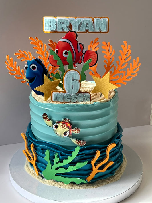 Finding Nemo Cake Topper | Nemo Cake Topper | Nemo Topper| Searching for Nemo | Nemo Birthday | Nemo Party | Dory Birthday | Dory Party | Dory Cake Topper