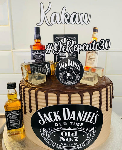 Jack Daniel's Cake Topper | Jack Daniel's Party | Jack Daniel's Birthday | Jack Daniel's Party Ideas | Jack Daniel's Birthday Decor