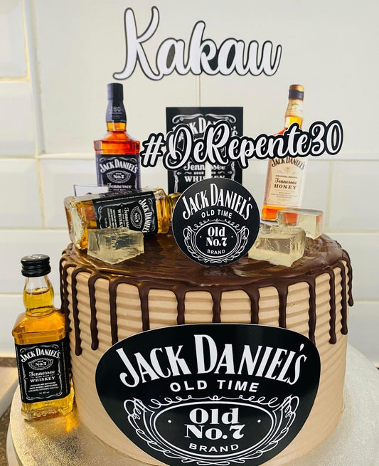 Jack Daniel's Cake Topper | Jack Daniel's Party | Jack Daniel's Birthday | Jack Daniel's Party Ideas | Jack Daniel's Birthday Decor