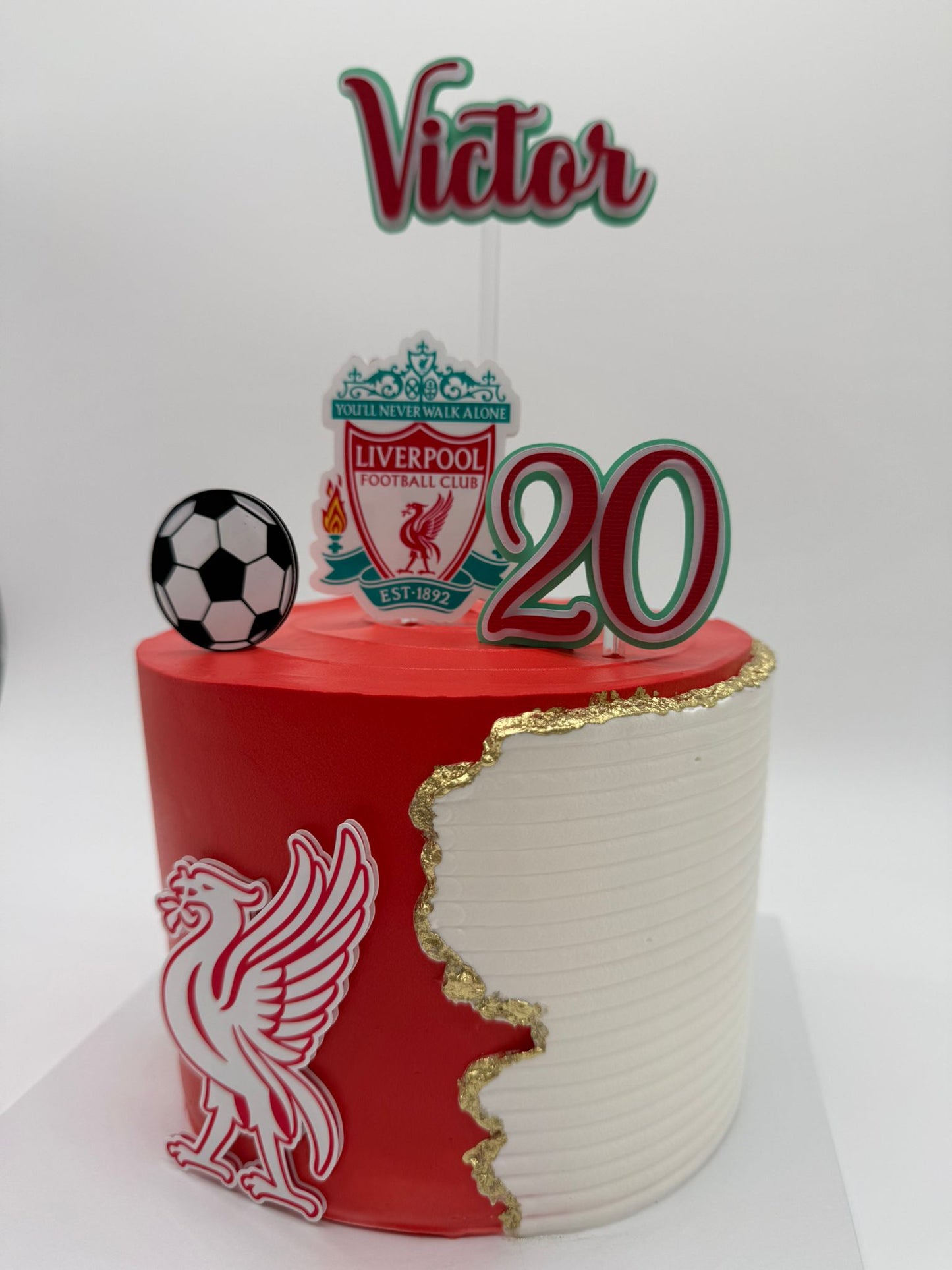 Liverpool Cake Topper | Liverpool Birthday | Liverpool Cake Ideas | Liverpool Party Ideas