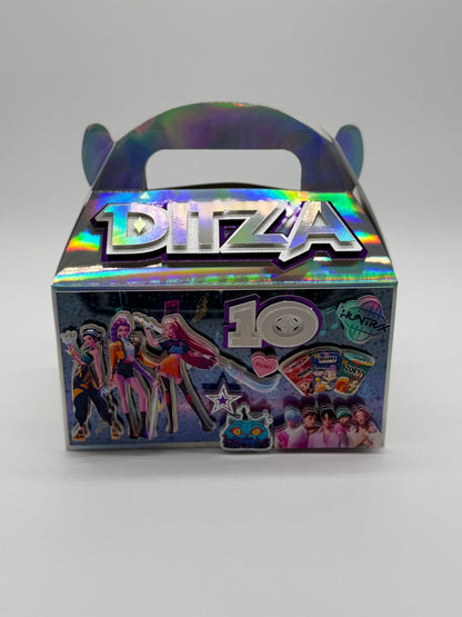 KPOP Demon Hunters Gable Boxes | KPOP Demon Hunters Party Boxes | KPOP Demon Hunters Birthday Decor | KPOP Demon Hunters Party Bags | Demon Hunters Birthday Gifts