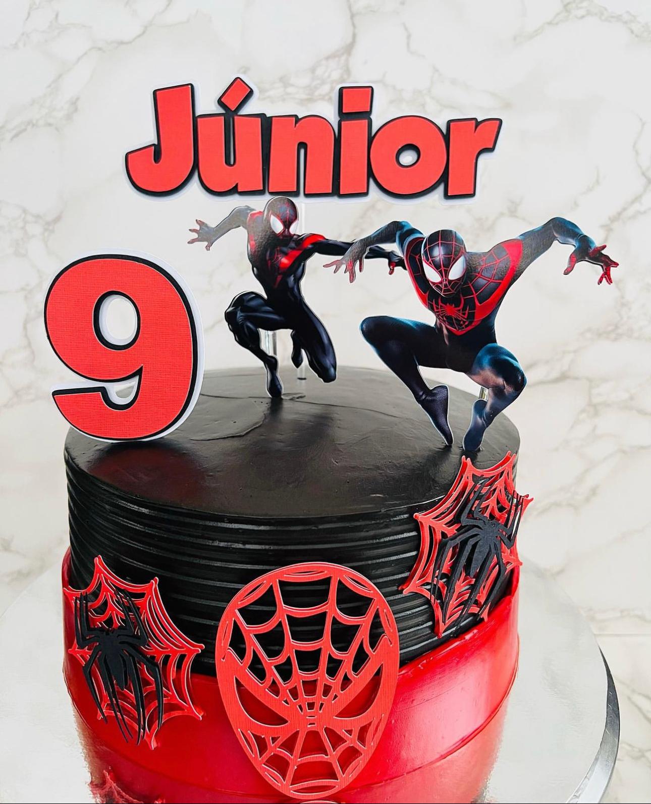 Spiderman Cake Topper | Spiderman Cake Ideas | Spiderman Birthday | Spiderman Party | Spiderman Personalised Cake Topper