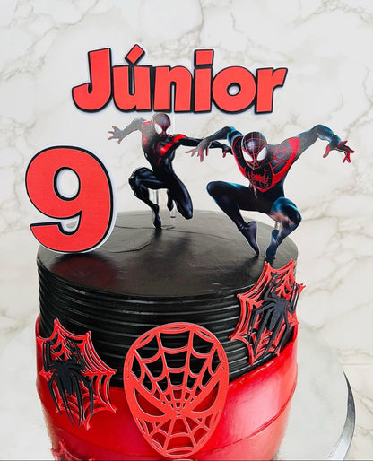 Spiderman Cake Topper | Spiderman Cake Ideas | Spiderman Birthday | Spiderman Party | Spiderman Personalised Cake Topper