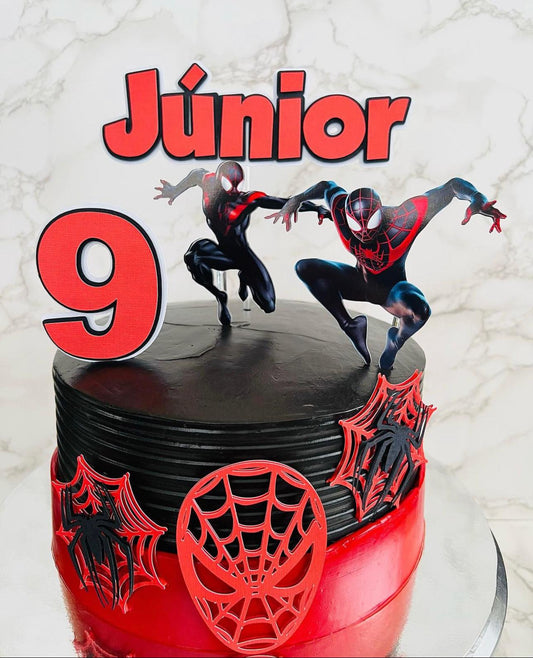 Spiderman Cake Topper | Spiderman Cake Ideas | Spiderman Birthday | Spiderman Party | Spiderman Personalised Cake Topper