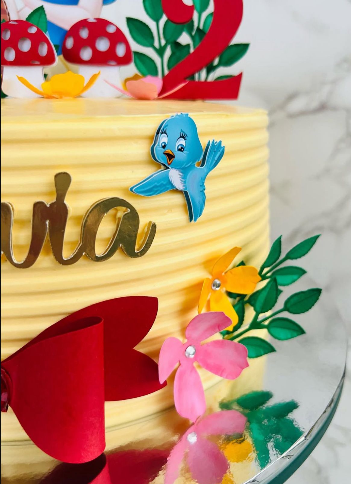 Snow White Cake Topper | Snow White Birthday Cake Decoration | Princess Party Supplies | Snow White Theme Birthday Ideas | Personalised Princess Party Decor