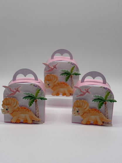 Girls Dino Party Boxes | Girls Dinosaur Party Boxes | Girls Dino Party Boxes | Girls Dinosaur Party Box | Girls Dino Bros Party | Girls Dinosaur Birthday