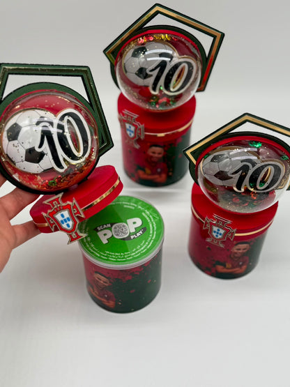 Football Personalised Pringles  | Football Personalised Party Favour | Football Birthday Decor | Personalised Portugal Pringles Party Favour