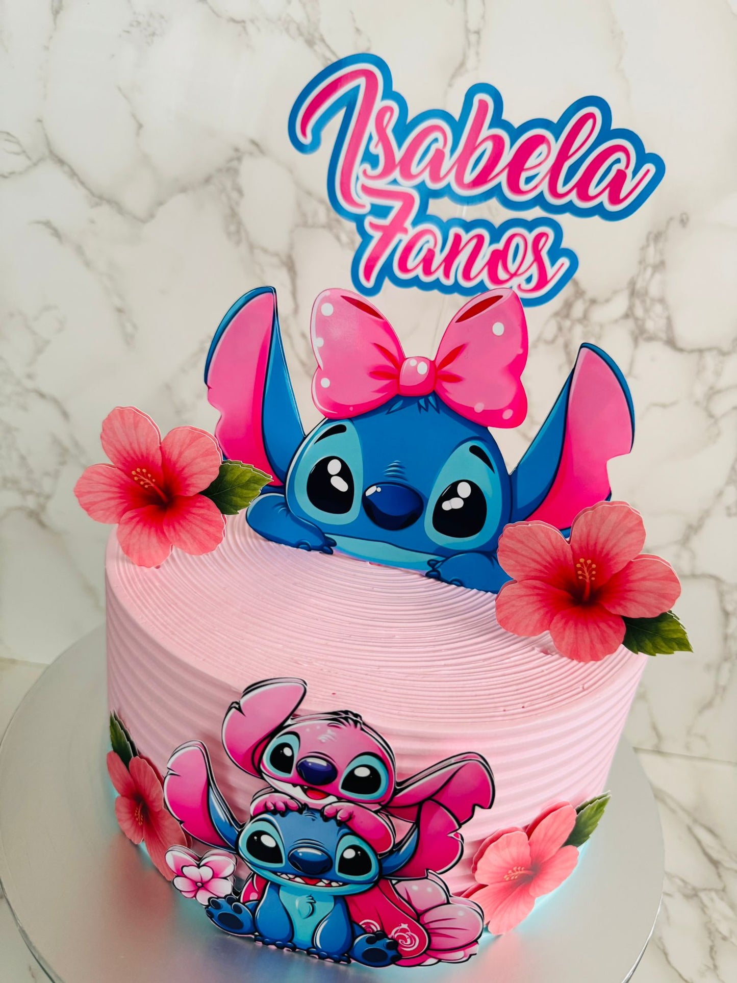 Stitch and Angel Cake Topper | Stitch and Angel Party | Stitch and Angel Party Decor | Stitch and Angel Birthday | Stitch Party Decor | Stitch Birthday