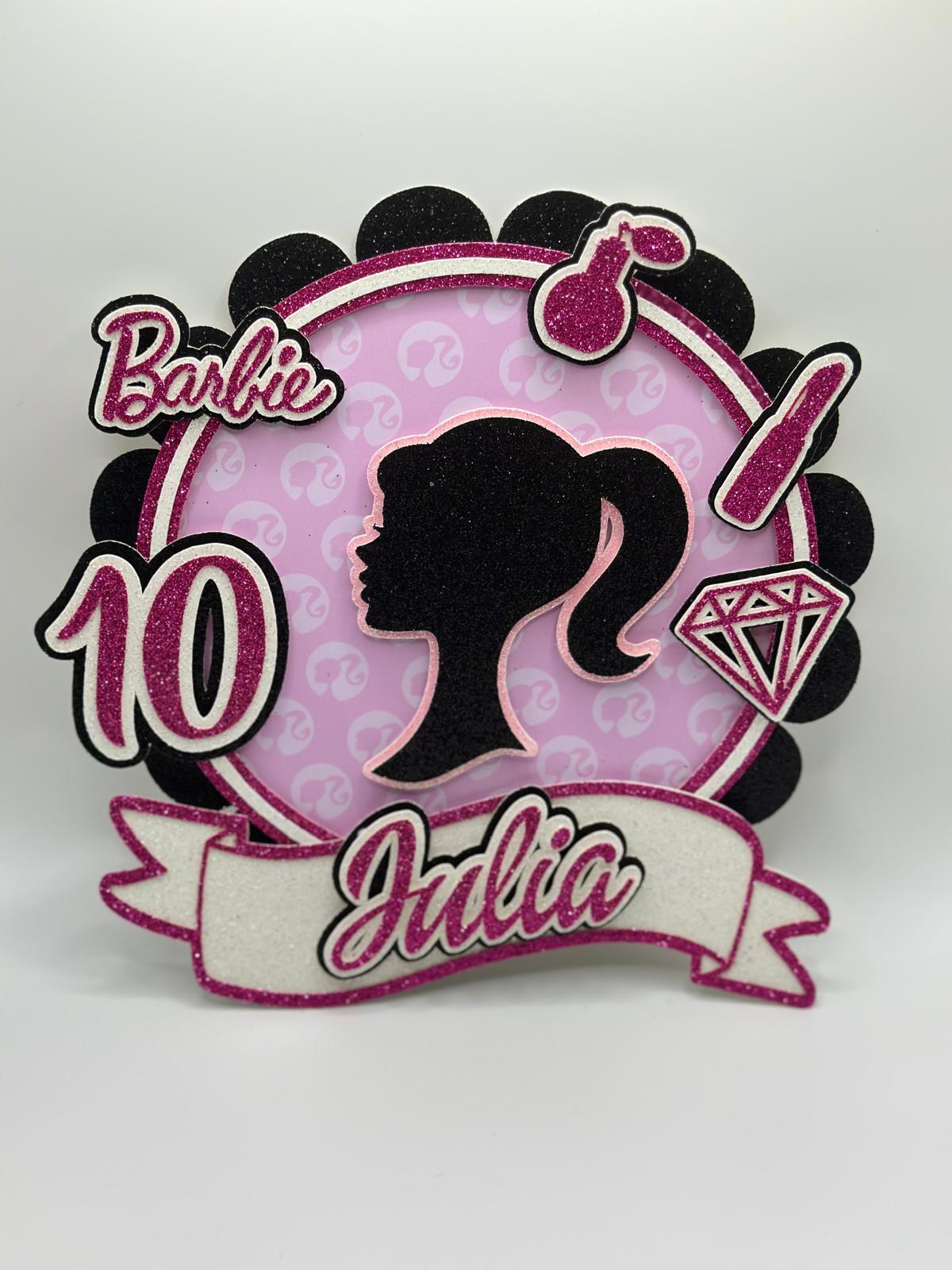 Barbie Cake Topper | Barbie Cake Ideas | Barbie Birthday | Barbie Party | Barbie Personalised Cake Topper