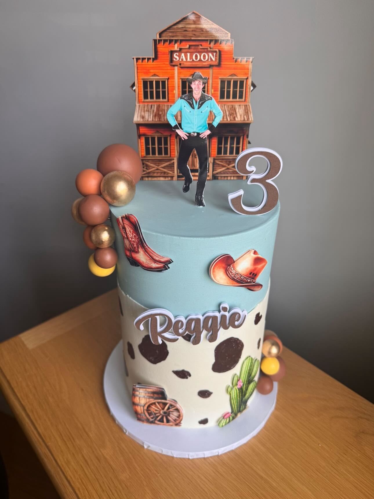 Cowboy Danny Go Cake Topper | Cowboy Danny Go Party | Cowboy Danny Go Party Decor | Cowboy Danny Go Cake Ideas
