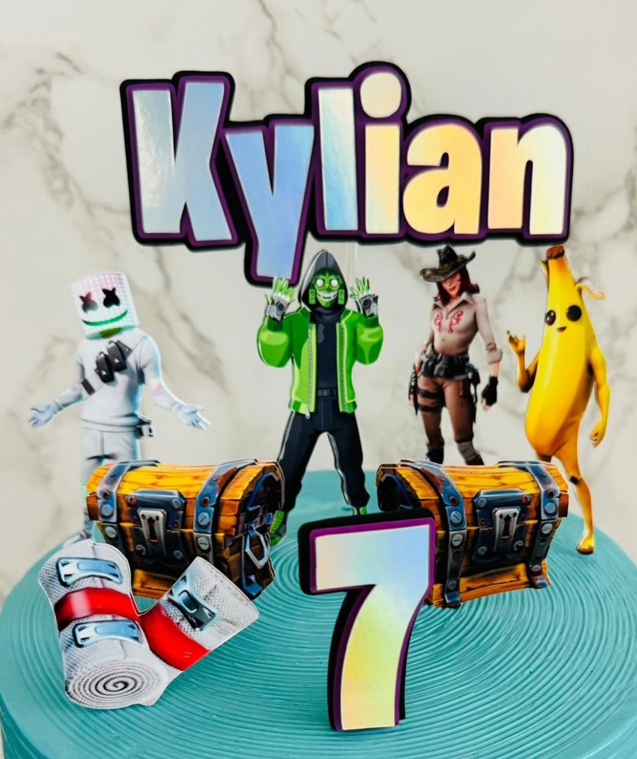 Fortnite Cake Topper | Fortnite Birthday | Fornite Party | Fortnite Cake Ideas | Fortnite Birthday Ideas | Cute Fortnite Cake Topper | Boys Cake Topper | Boys Cake Ideas