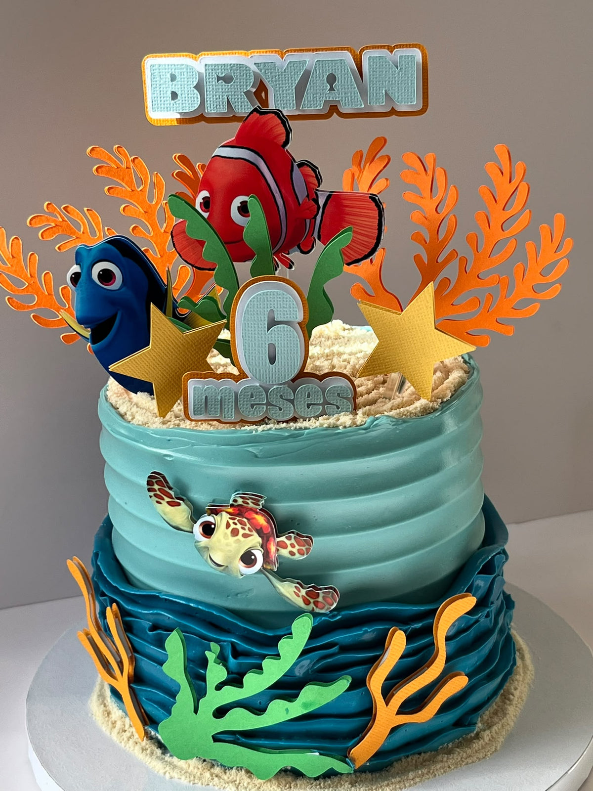 Finding Nemo Cake Topper | Nemo Cake Topper | Nemo Topper| Searching for Nemo | Nemo Birthday | Nemo Party | Dory Birthday | Dory Party | Dory Cake Topper