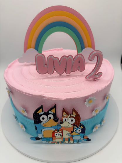 Bluey Cake Topper | Bluey Birthday | Bluey Cake Ideas | Bluey Party Ideas