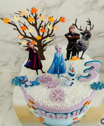 Frozen Cake Topper | Anna and Elsa Cake | Anna and Elsa Birthday | Frozen Birthday Ideas | Frozen Party Decor | Frozen Cake Decor | Girls Frozen birthday
