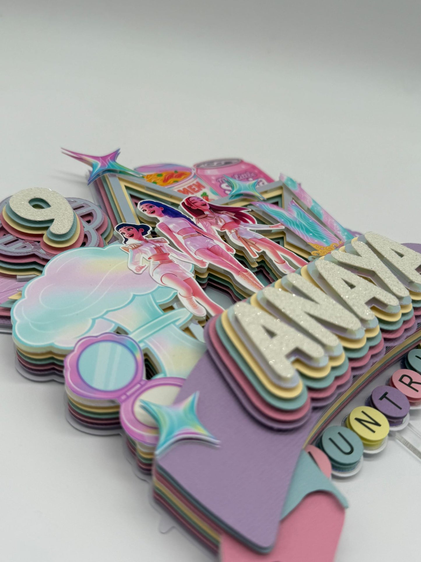 KPOP Demon Hunters Cake Topper | KPOP Demon Hunters Birthday | KPOP Demon Hunters Cake Ideas | KPOP Demon Hunters Party Ideas | KPOP Demon Hunters Party Decor