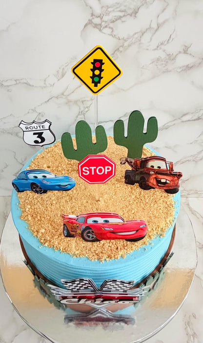 Cars Cake Topper | Cars Birthday | Cars Cake Ideas | Cars Party Ideas | Cute Cars Birthday Cake | Boys Party Idea