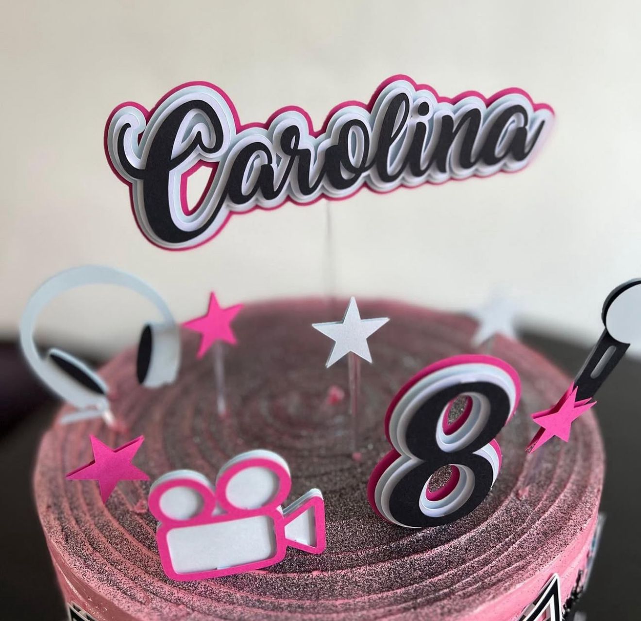 TikTok Cake Topper | TikTok Cake Ideas | TikTok Party | TikTok Birthday | TikTok Party Ideas | TikTok Girls Birthday Cake