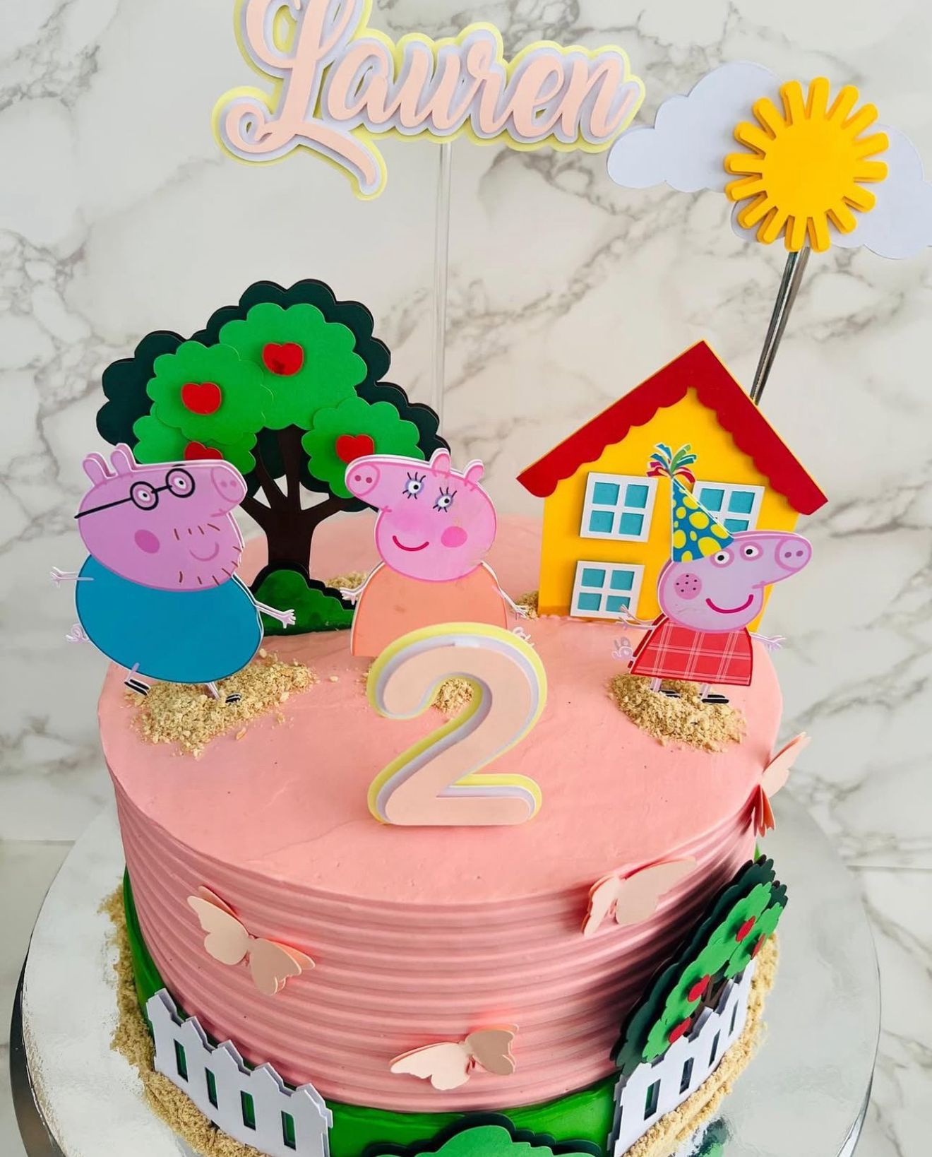 Peppa Pig Cake Topper | Peppa Pig Cake Ideas | Peppa Pig Party | Peppa Pig Birthday | Peppa Pig Party Ideas | Peppa Pig Family Cake Topper