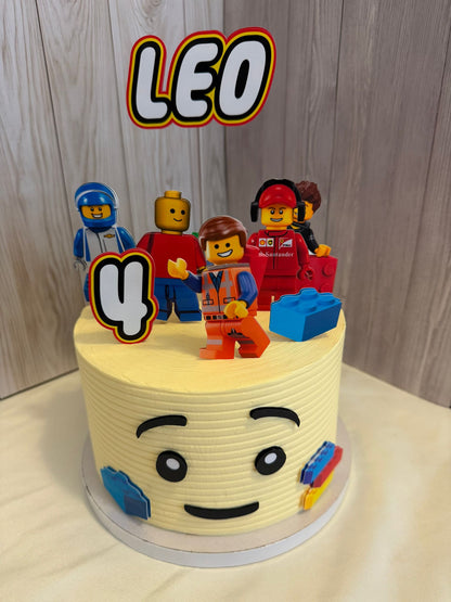 Lego Cake Topper | Lego Birthday | Lego Party | Lego Cake Ideas | Lego Cake Topper Ideas | Lego Party Decor