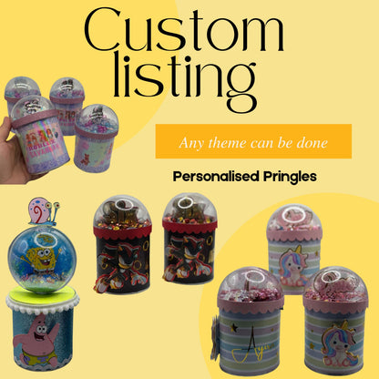 Custom Pringles Shaker | Custom Pringles Shaker Party Boxes | Custom Pringles Shaker Party Favours | Personalised Pringles Shaker | Custom Personalised Birthday