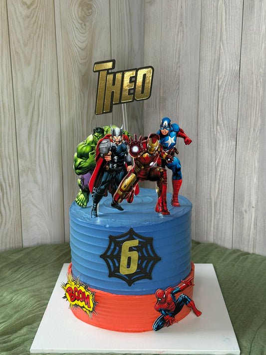 Avengers Cake Topper | Avengers Birthday | Avengers Cake Ideas | Avengers Party Ideas