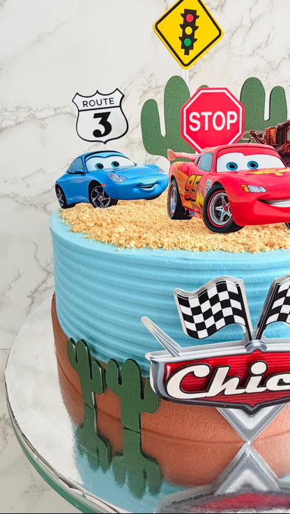 Cars Cake Topper | Cars Birthday | Cars Cake Ideas | Cars Party Ideas | Cute Cars Birthday Cake | Boys Party Idea