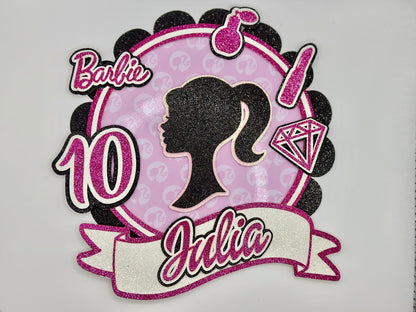 Barbie Cake Topper | Barbie Cake Ideas | Barbie Birthday | Barbie Party | Barbie Personalised Cake Topper