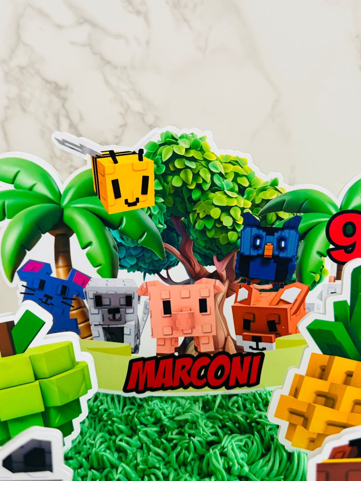 Roblox Grow A Garden Cake Topper | Roblox Grow A Garden Cake Ideas | Grow A Garden Party Decor | Grow A Garden Birthday Ideas