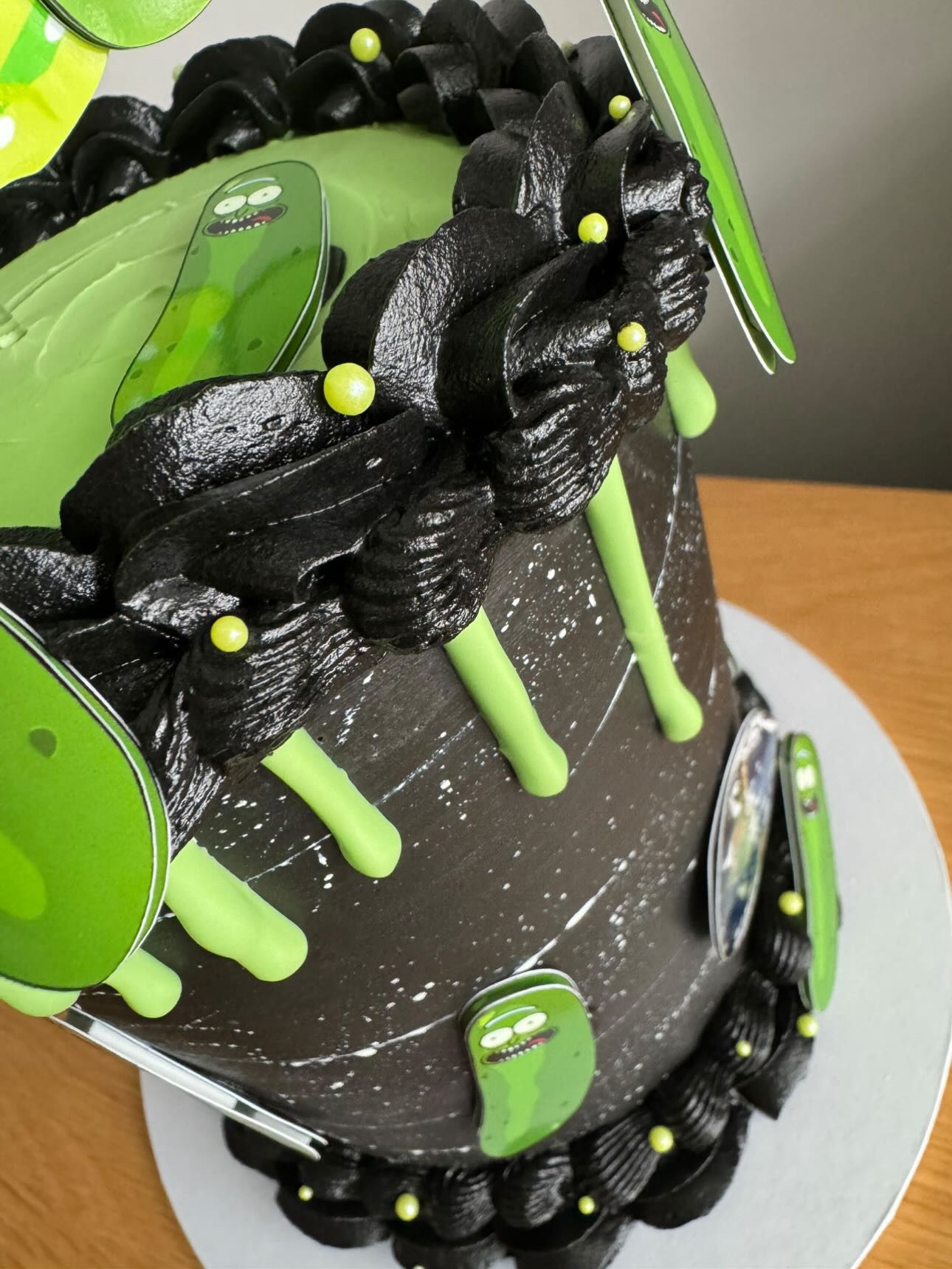 Pickle Rick Cake Topper | Pickle Rick Cake Ideas | Rick and Morty Cake Topper | Rick and Morty Birthday | Pickle Rick Birthday