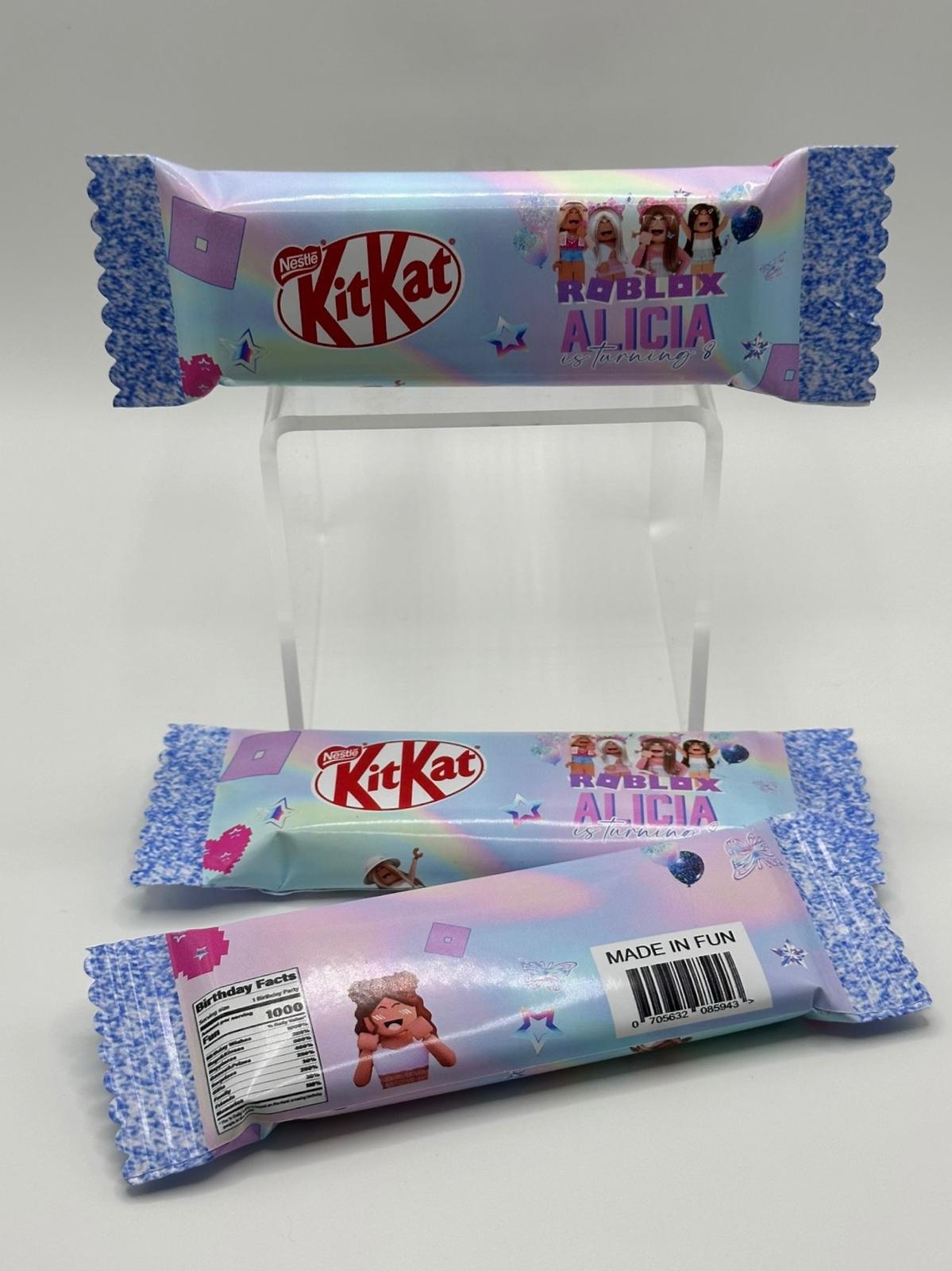 Roblox Girls KitKat | Roblox Girls Party Favour | Roblox Girls Birthday | Roblox Girls | Roblox Girls Party Decor