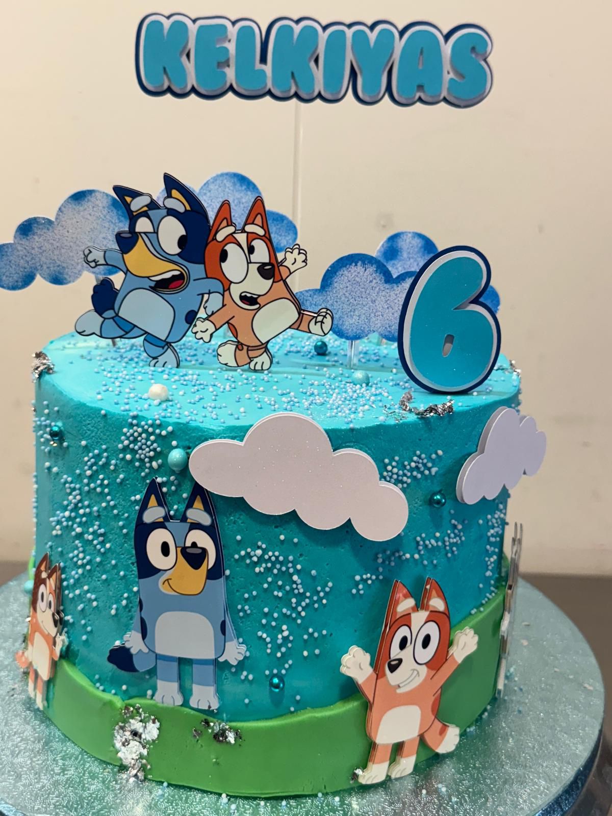 Bluey Cake Topper | Bluey Birthday | Bluey and Bingo Cake Topper | Bluey Party | Bluey Cake Ideas | Bluey Birthday Decor