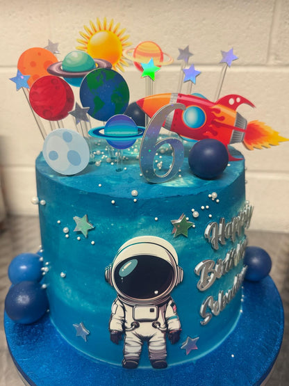 Astronaut Cake Topper | Astronaut Party | Astronaut Birthday | Astronaut Birthday decor | Boys Part