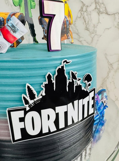 Fortnite Cake Topper | Fortnite Birthday | Fornite Party | Fortnite Cake Ideas | Fortnite Birthday Ideas | Cute Fortnite Cake Topper | Boys Cake Topper | Boys Cake Ideas
